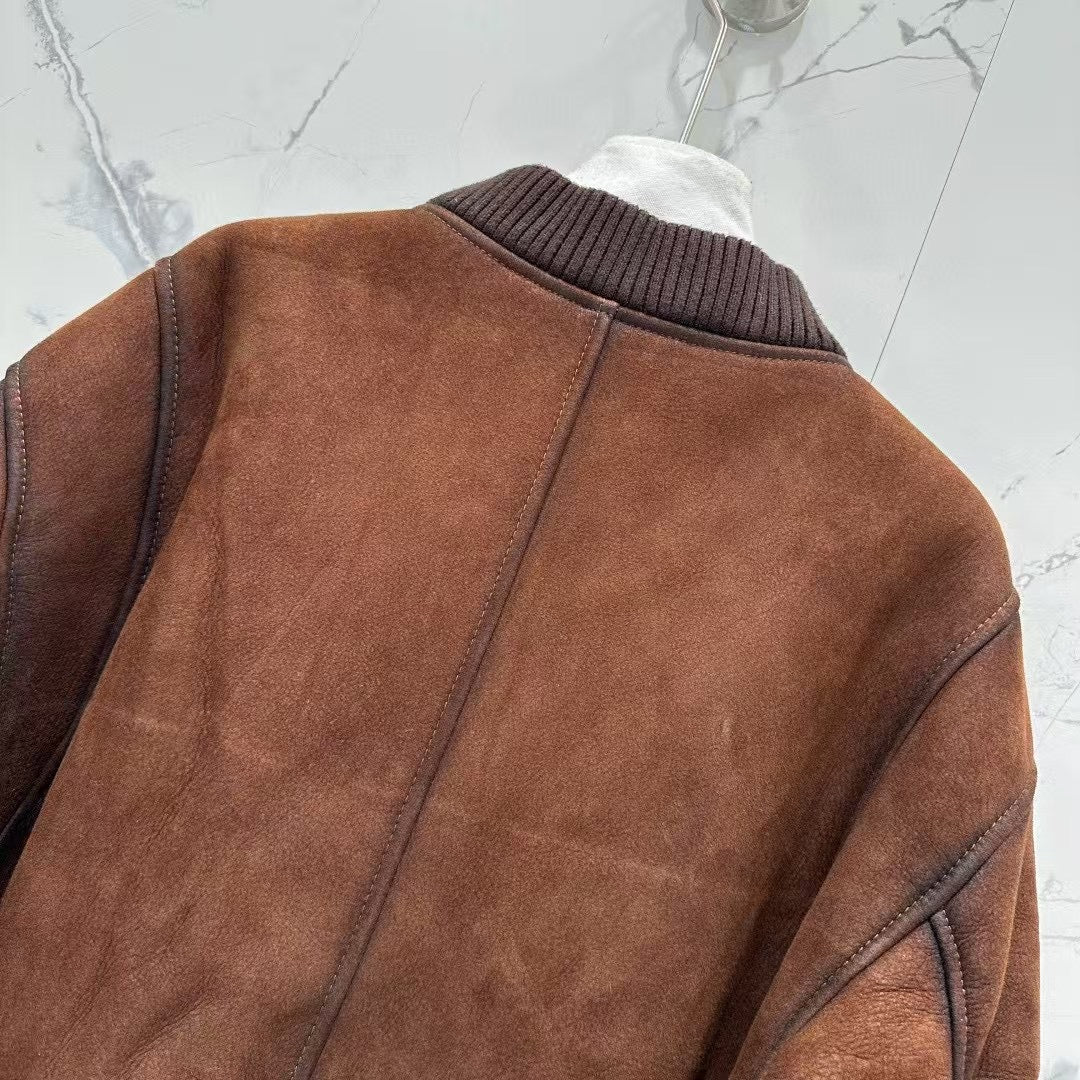 Sheepskin jacket