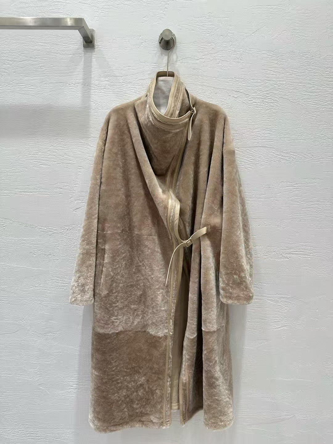 Sheepskin coat