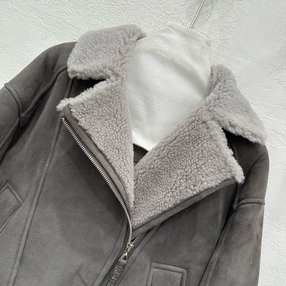 Sheepskin jacket