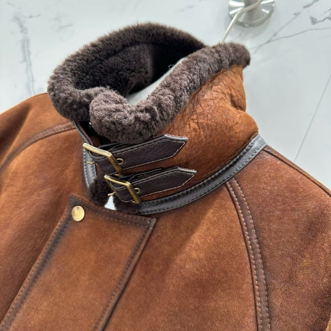 Sheepskin jacket