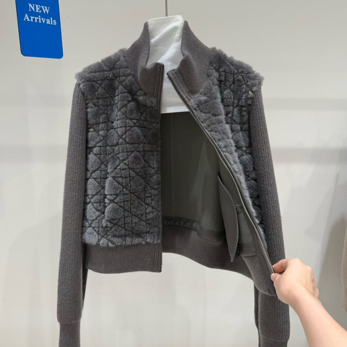 Sheepskin jacket