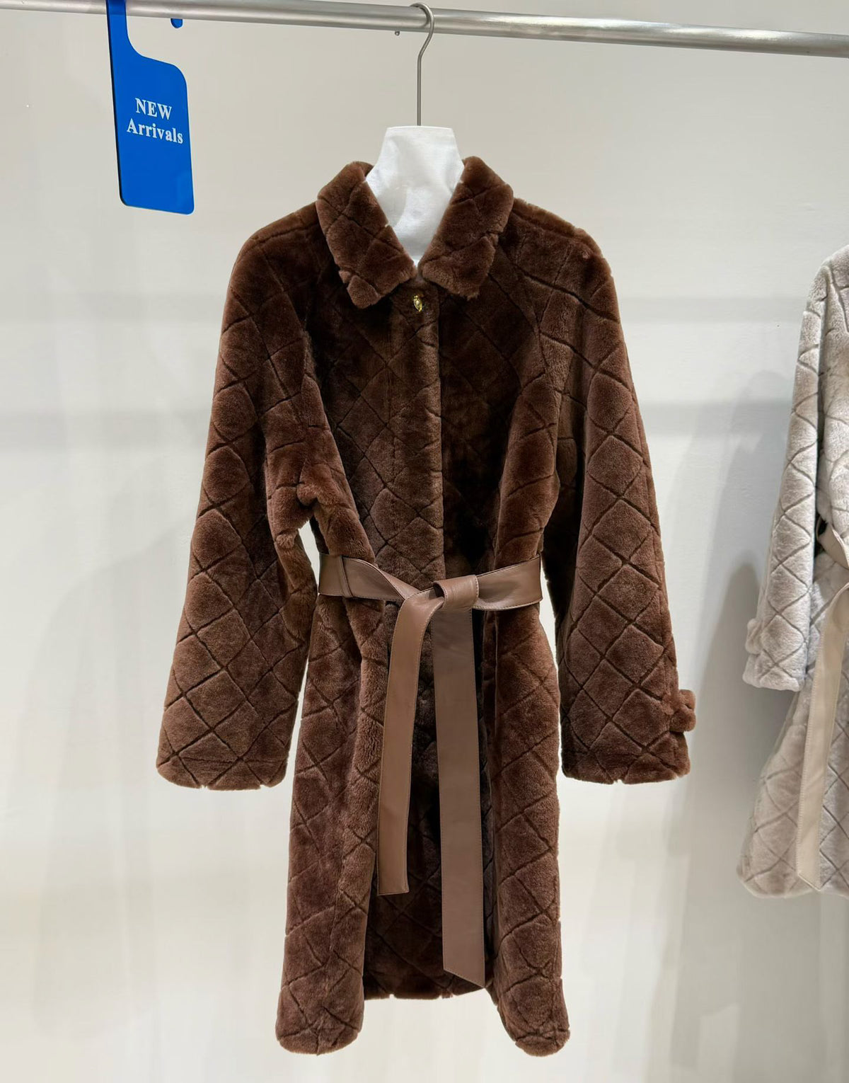 Sheepskin coat
