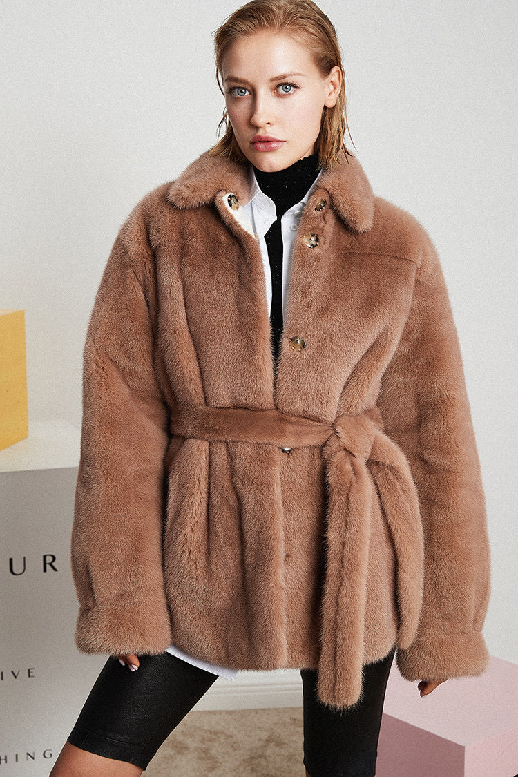 Danish mink fur coat