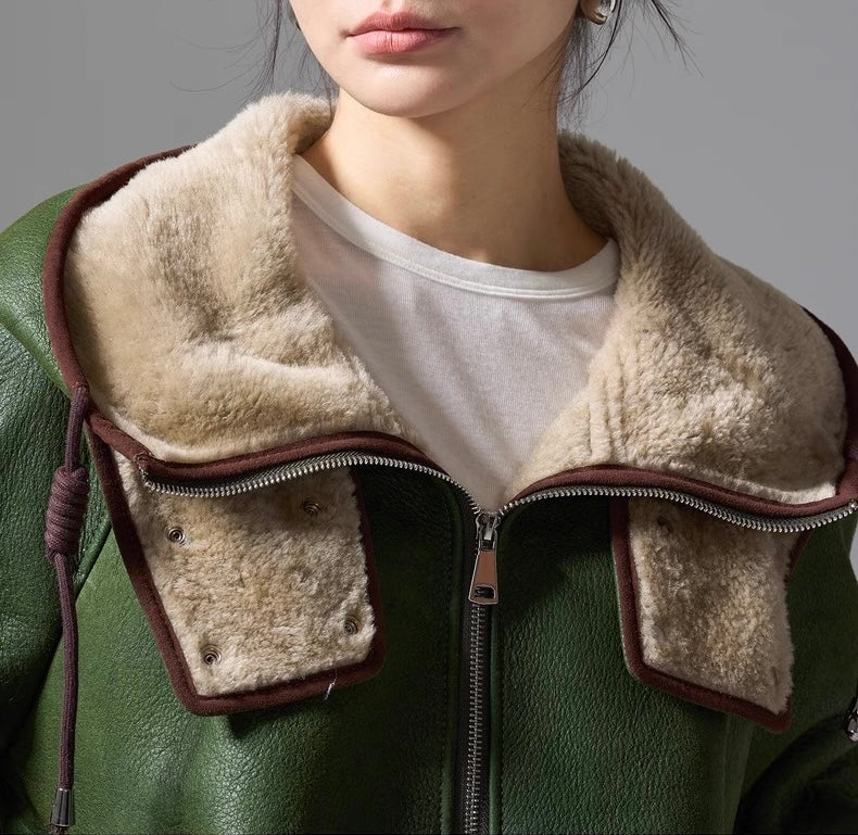 Sheepskin jacket