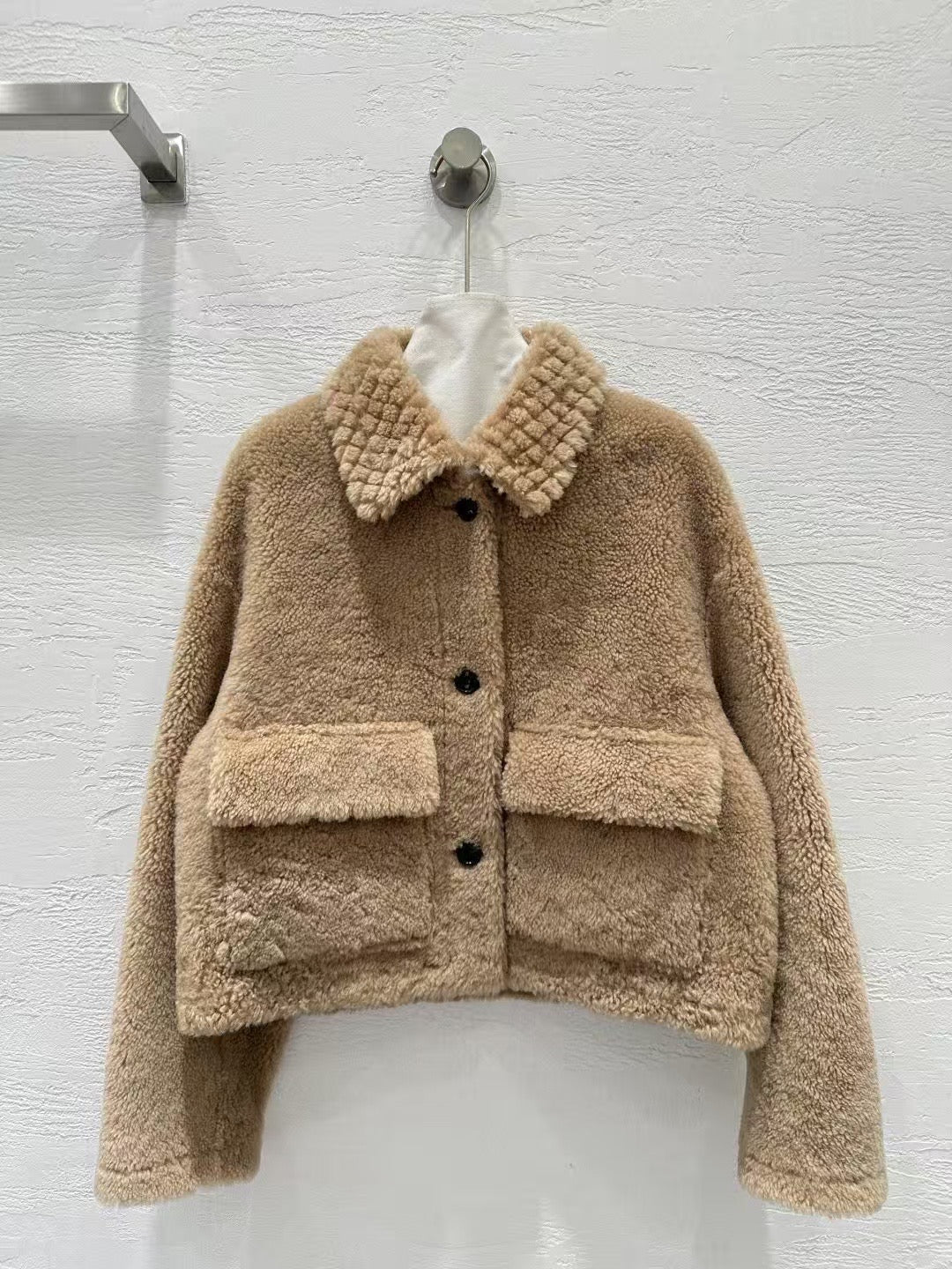 Sheepskin coat