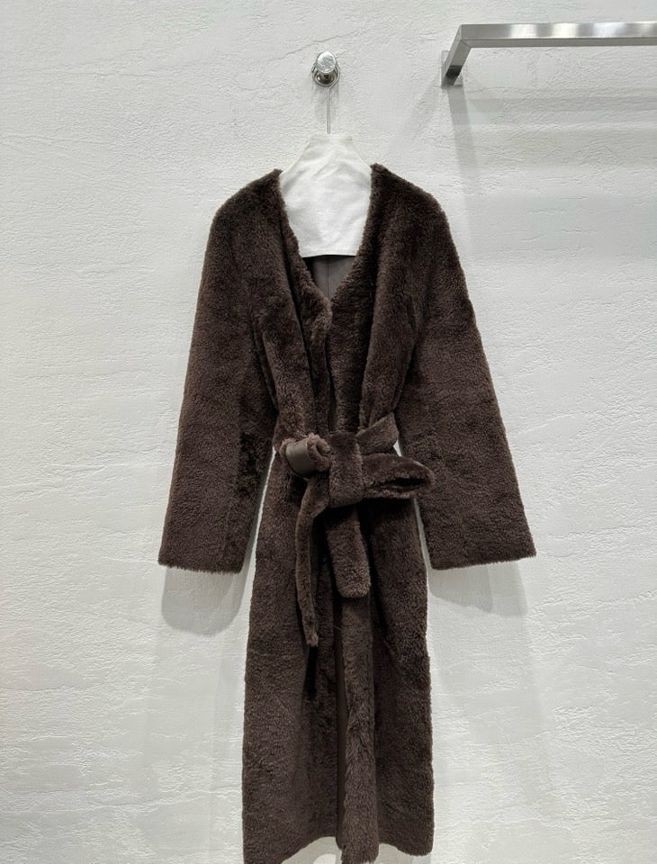 Sheepskin coat