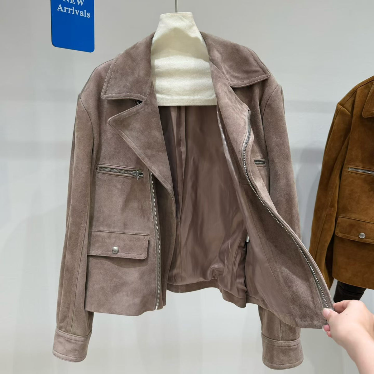 Suede jacket
