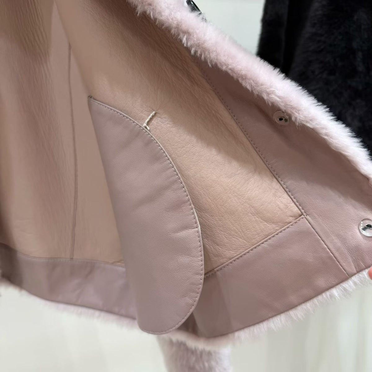 Sheepskin coat