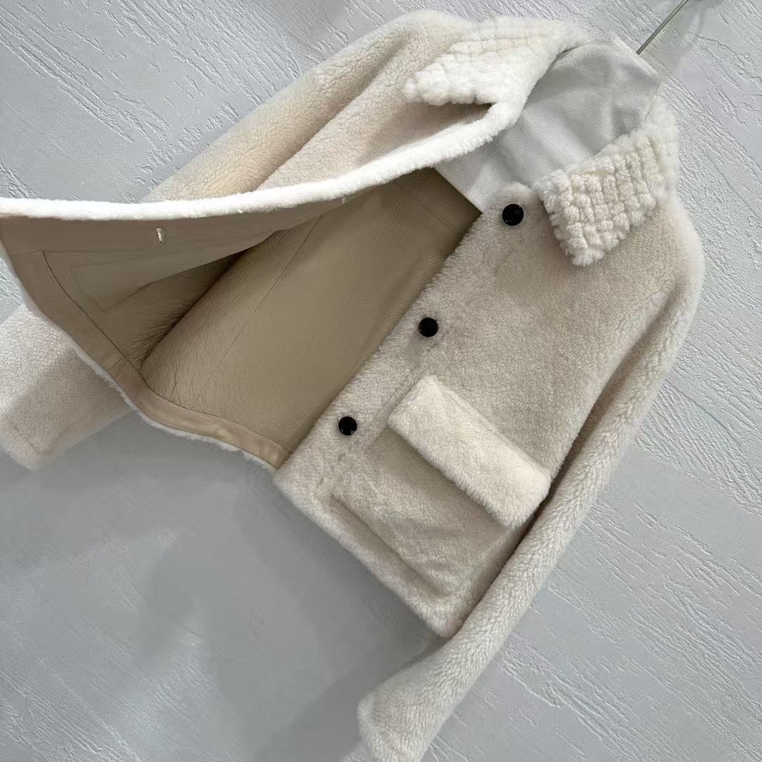 Sheepskin coat
