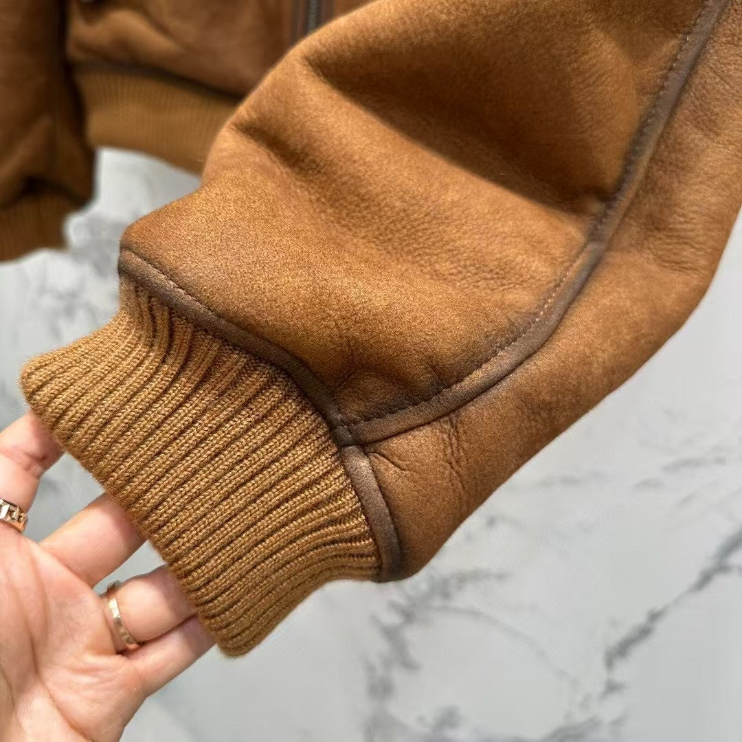 Sheepskin jacket