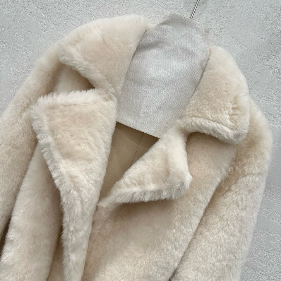 Sheepskin coat