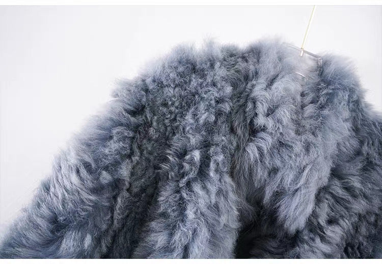 Sheepskin coat