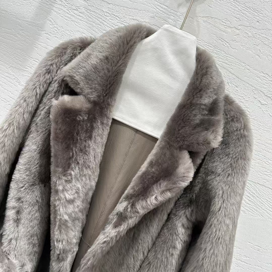 Sheepskin coat