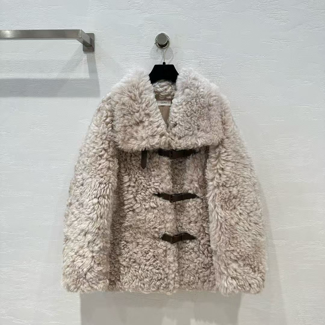 Sheepskin coat