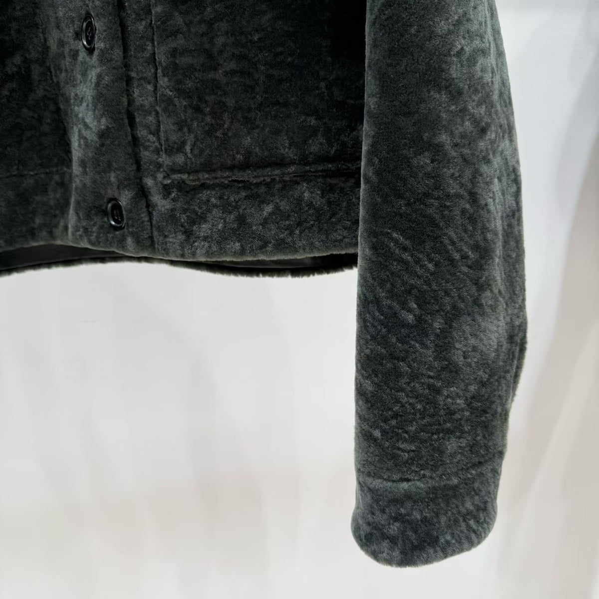 Sheepskin coat
