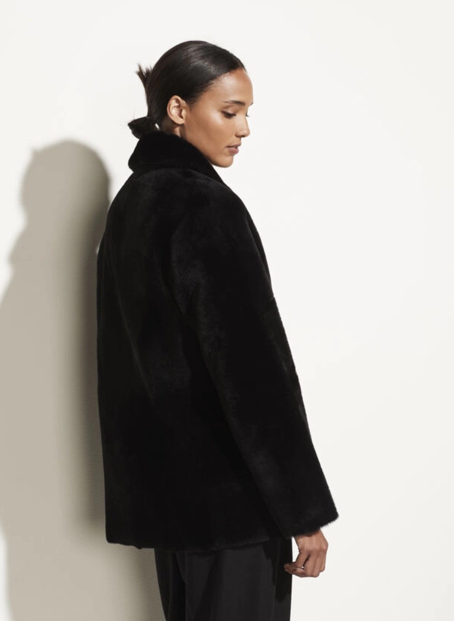 Sheepskin coat