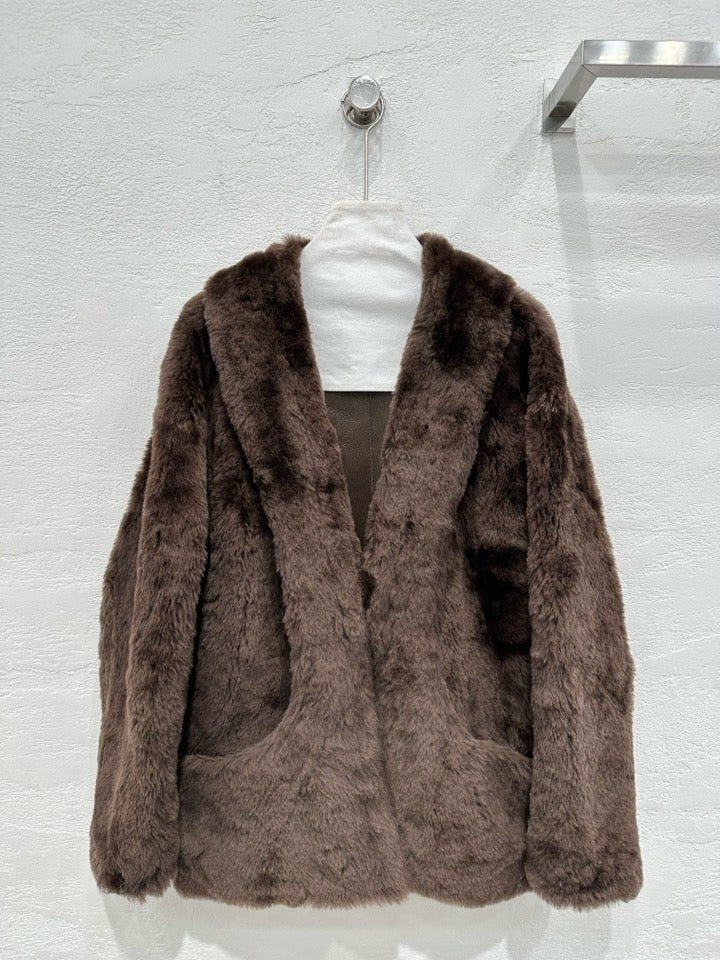 Sheepskin coat