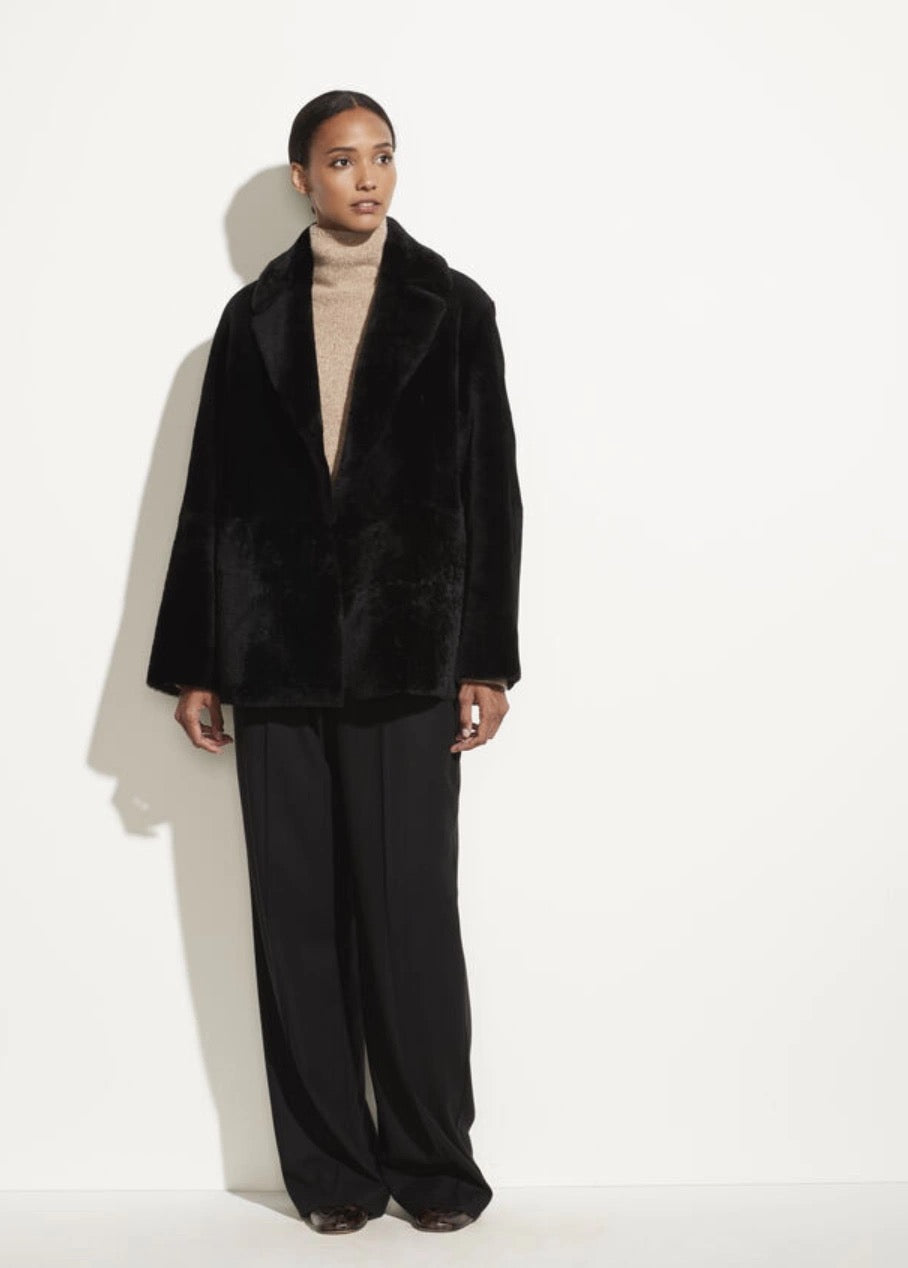 Sheepskin coat