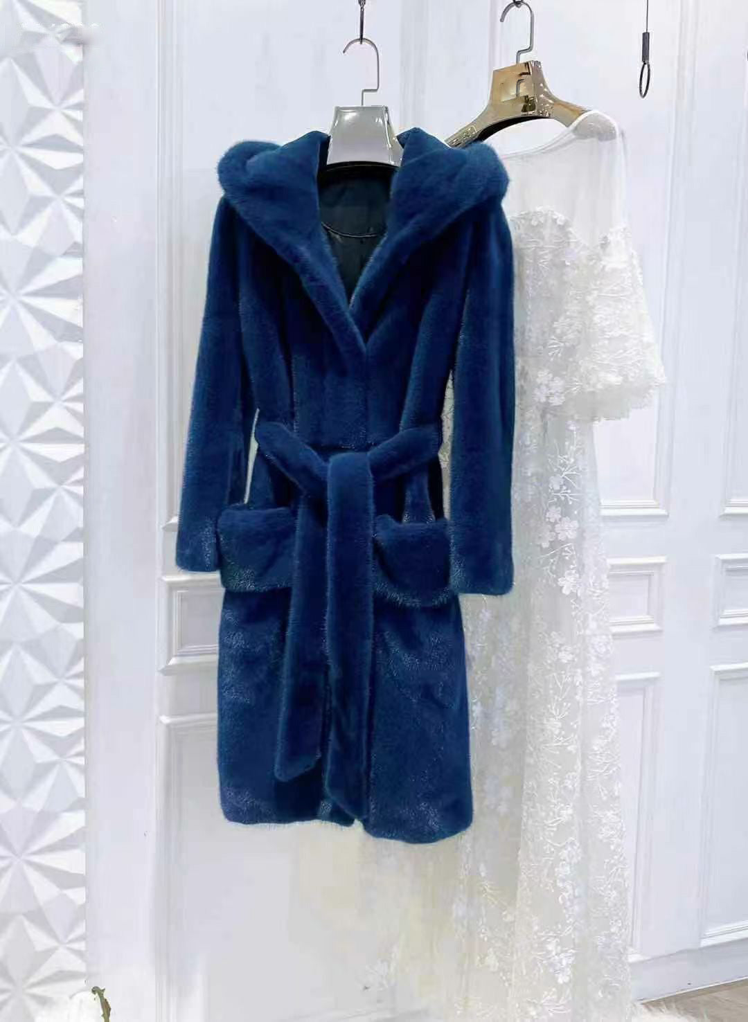 Danish mink fur coat