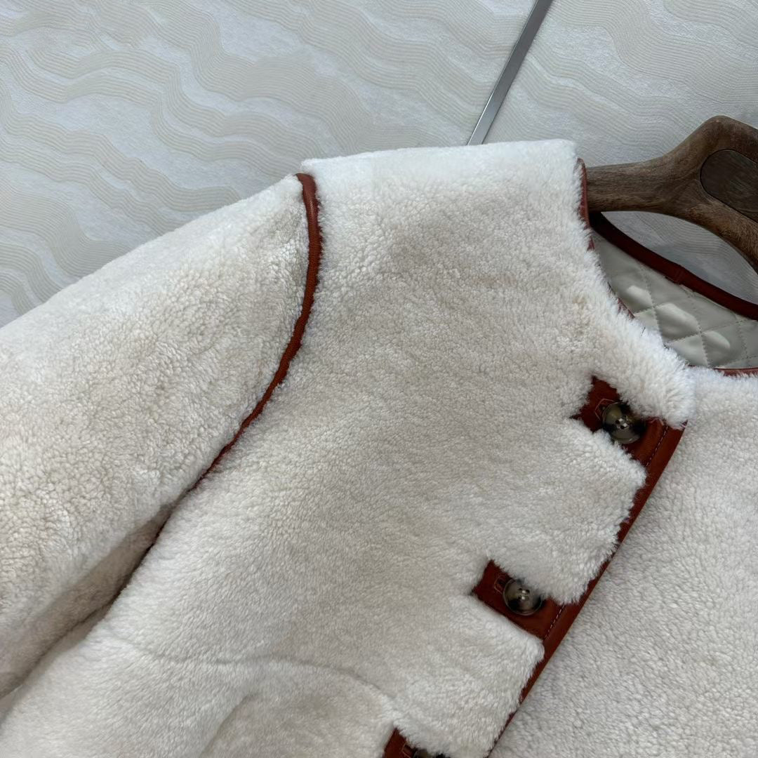 Sheepskin coat
