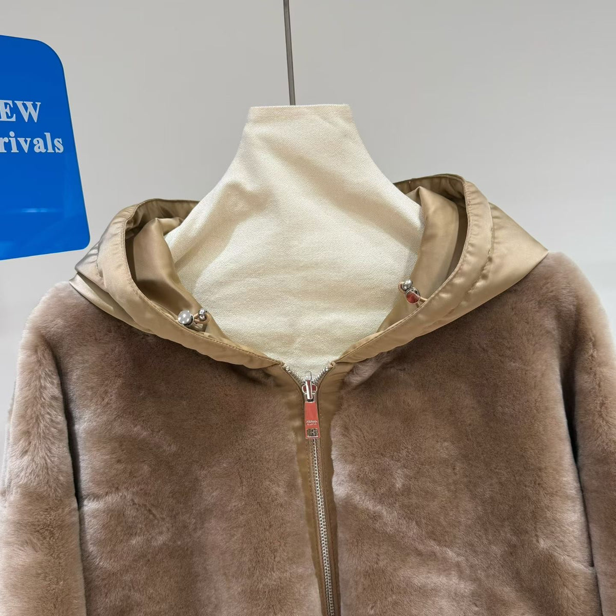 Sheepskin coat