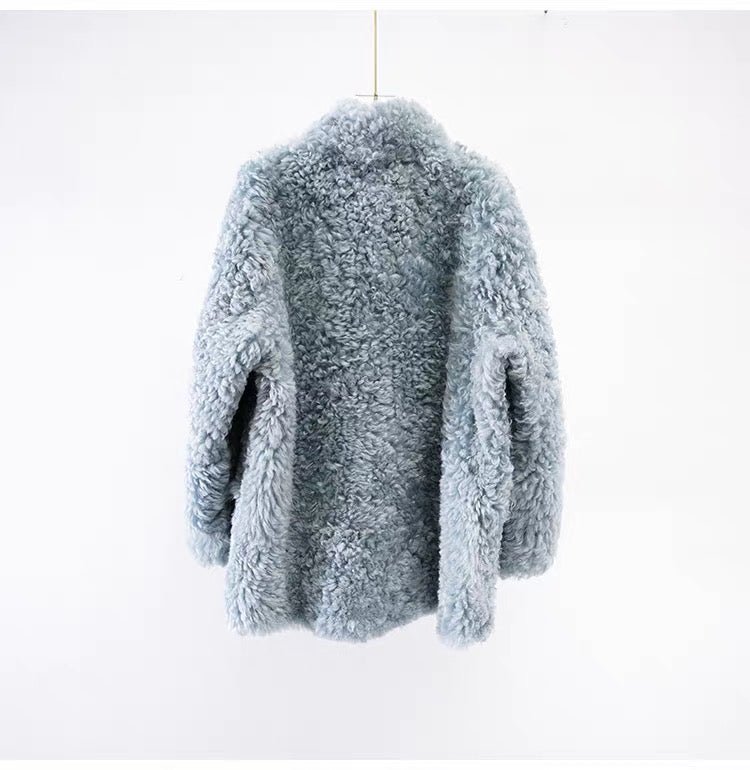 Sheepskin coat