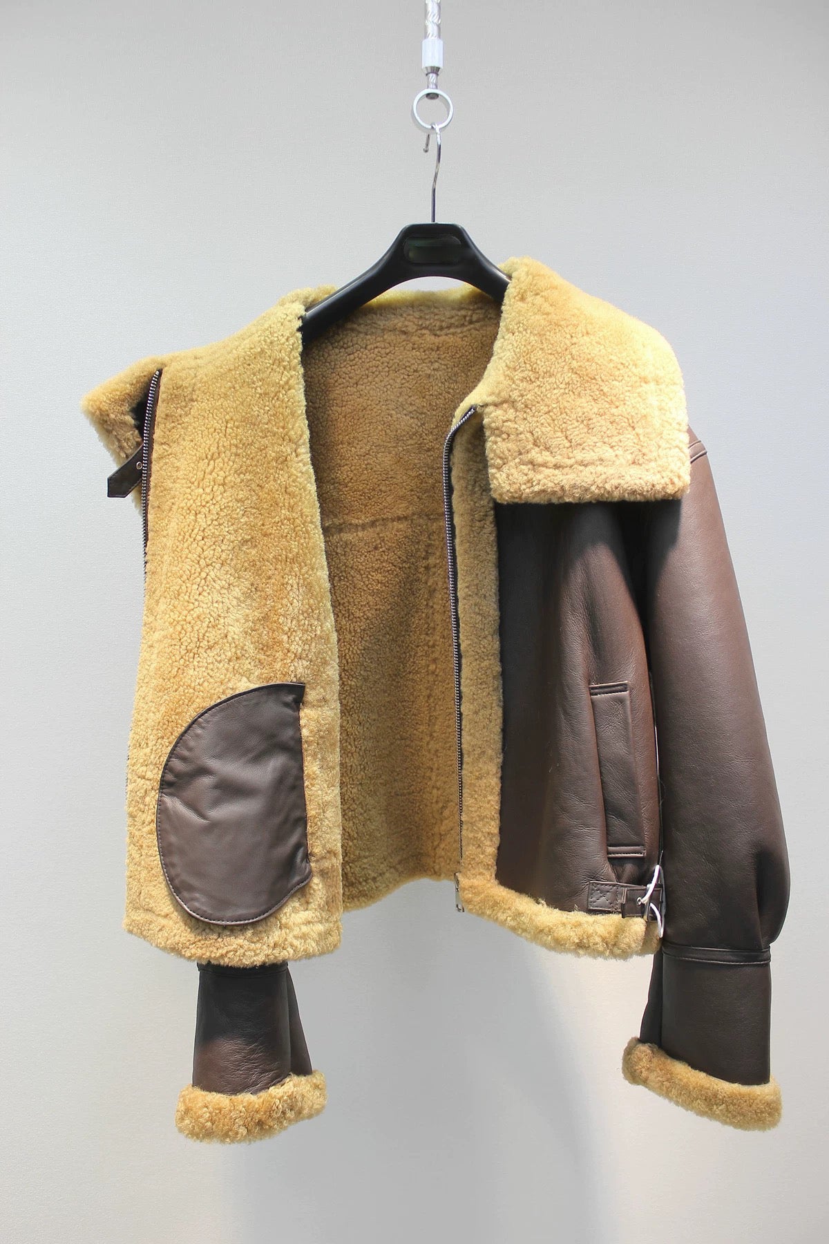 Sheepskin coat