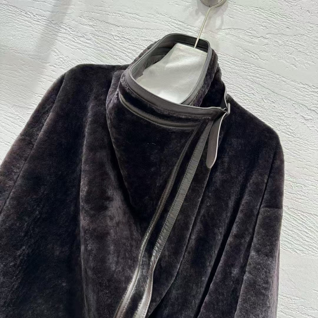 Sheepskin coat