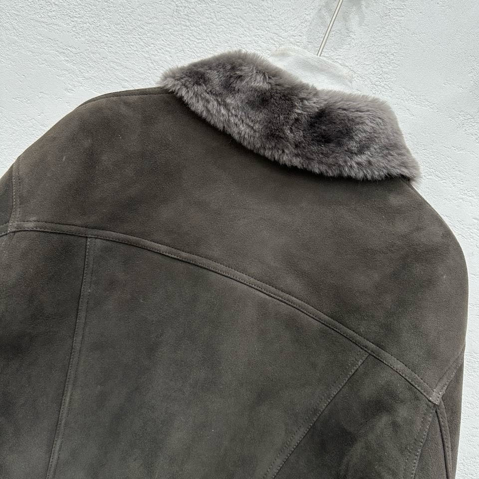 Sheepskin jacket