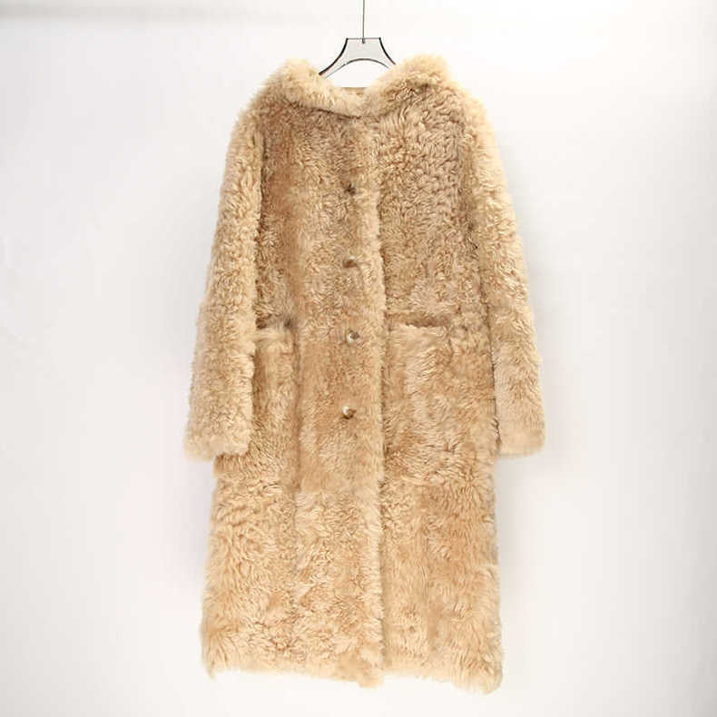 Sheepskin coat