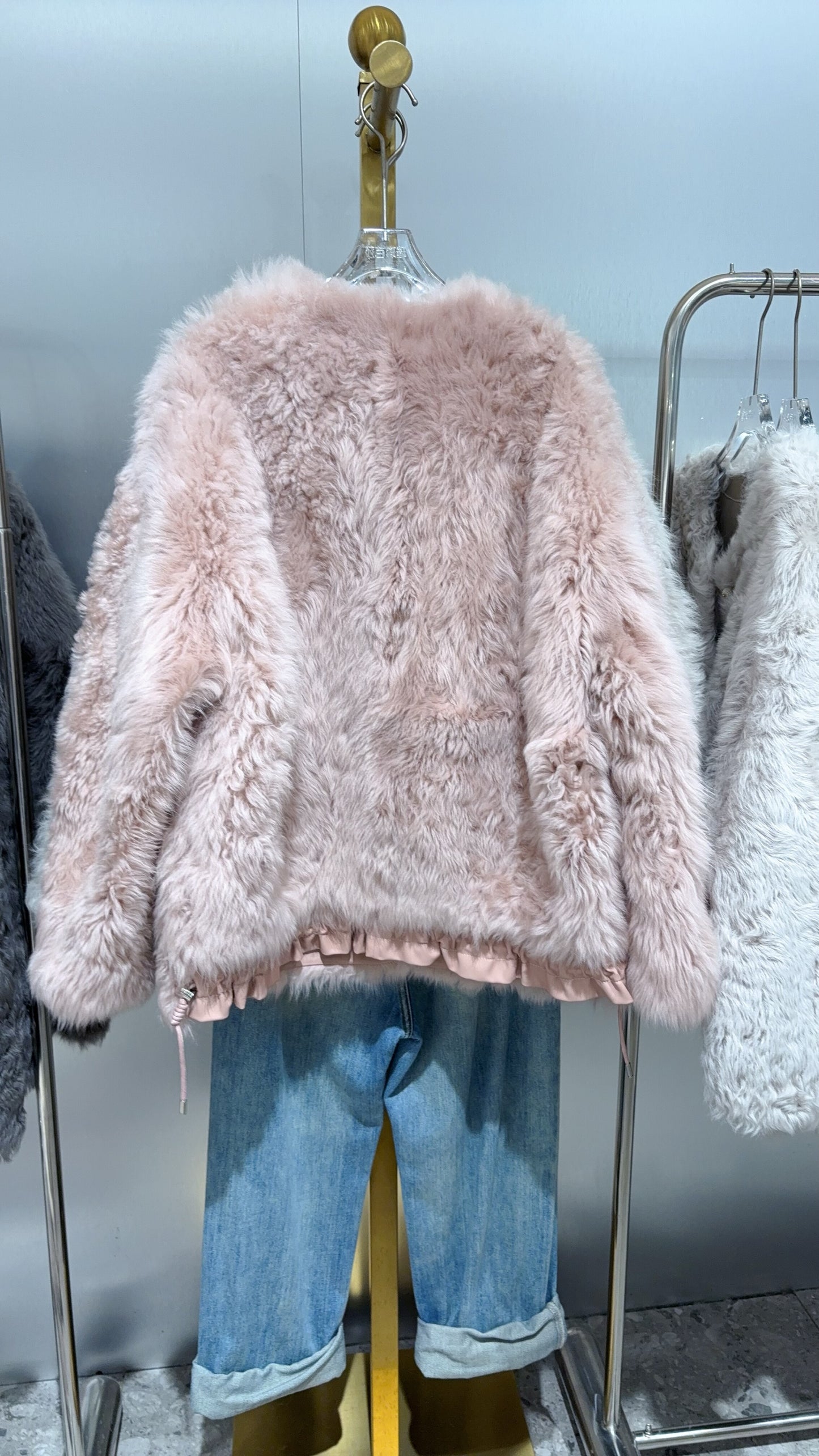 Sheepskin jacket