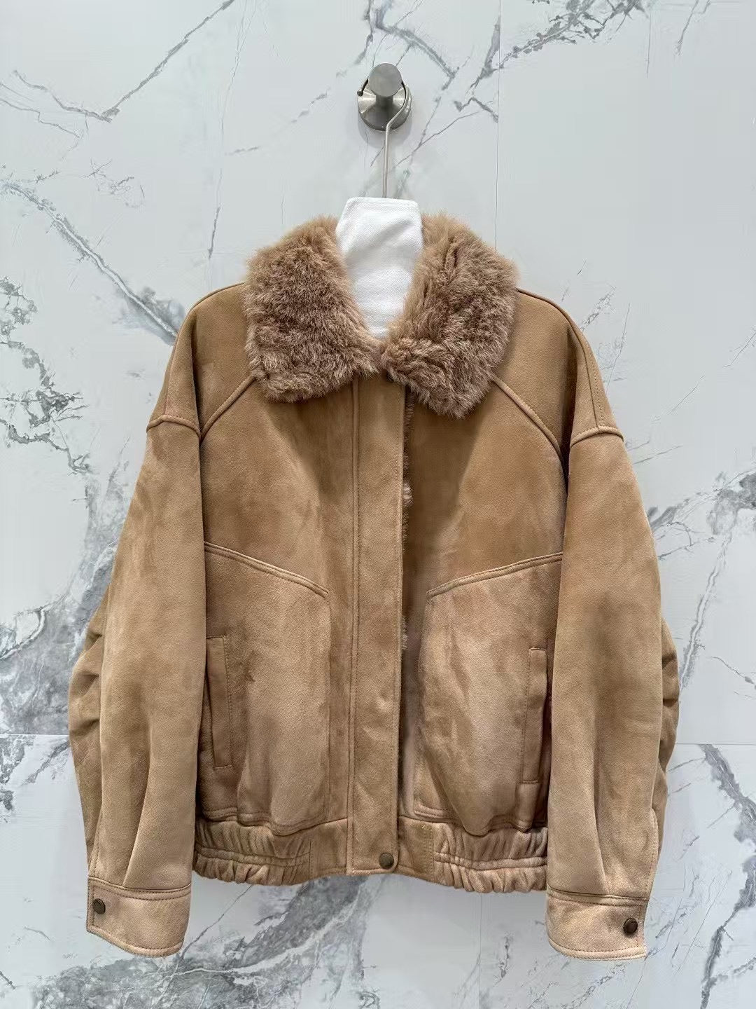 Sheepskin coat