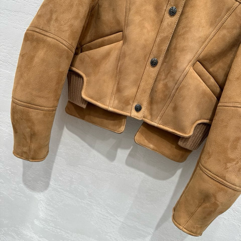 Sheepskin jacket