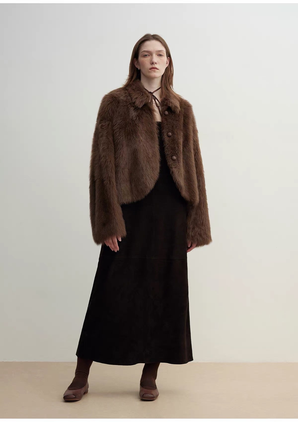 Sheepskin coat