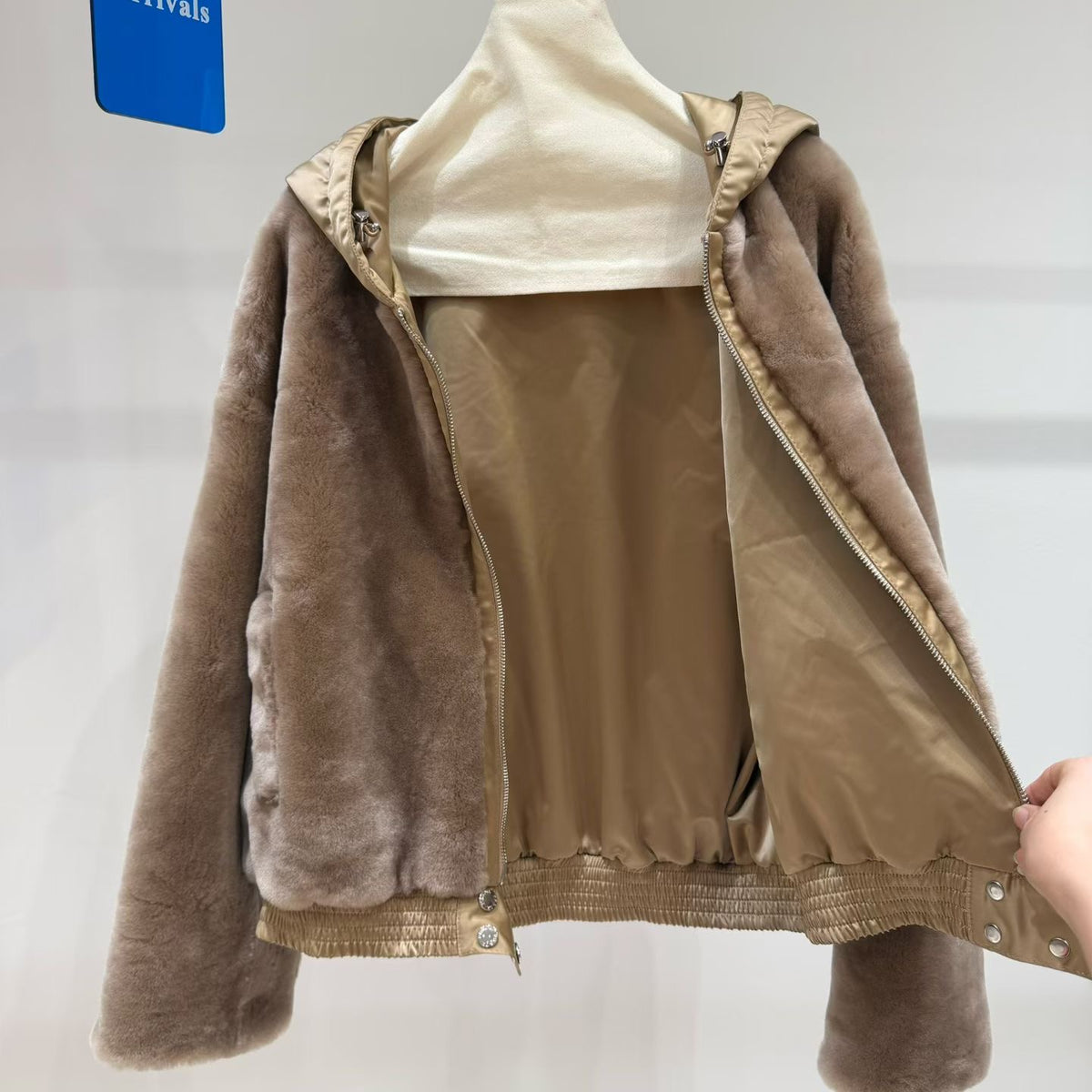 Sheepskin coat