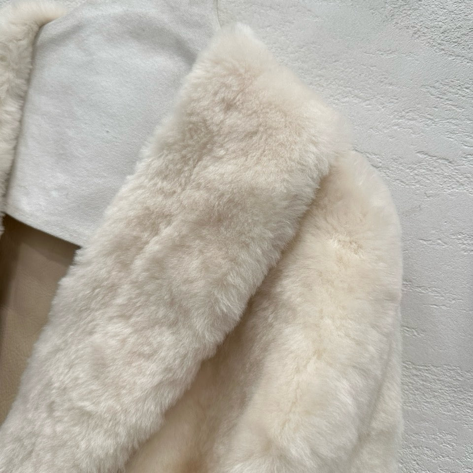 Sheepskin coat