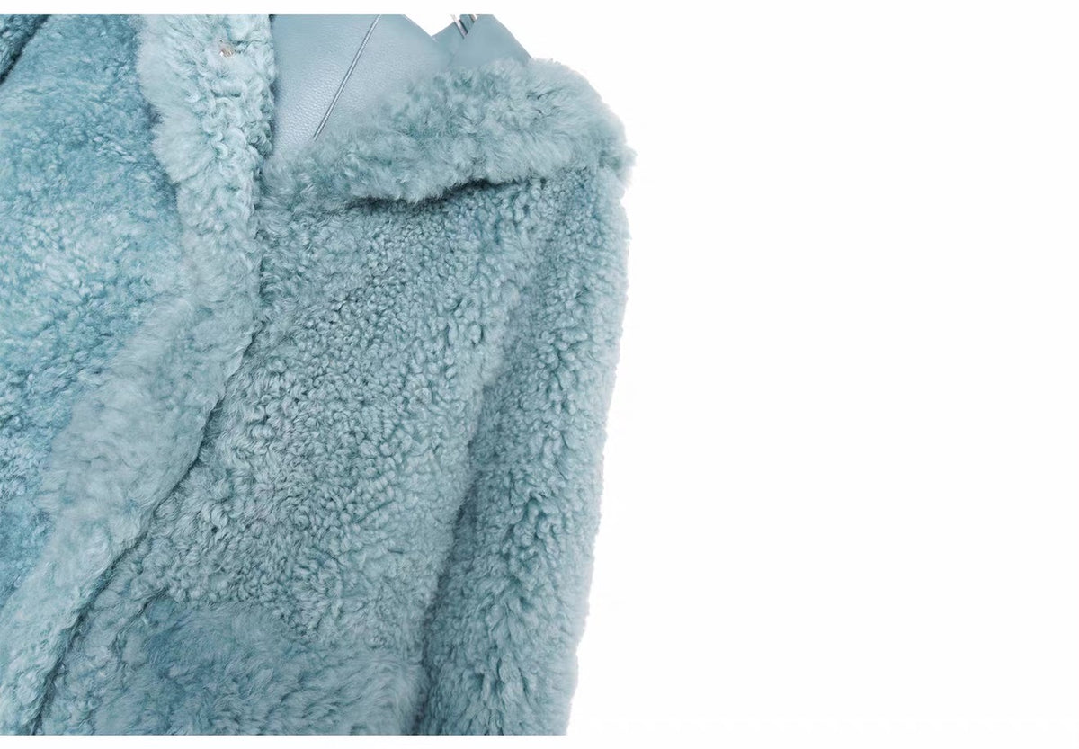 Sheepskin coat