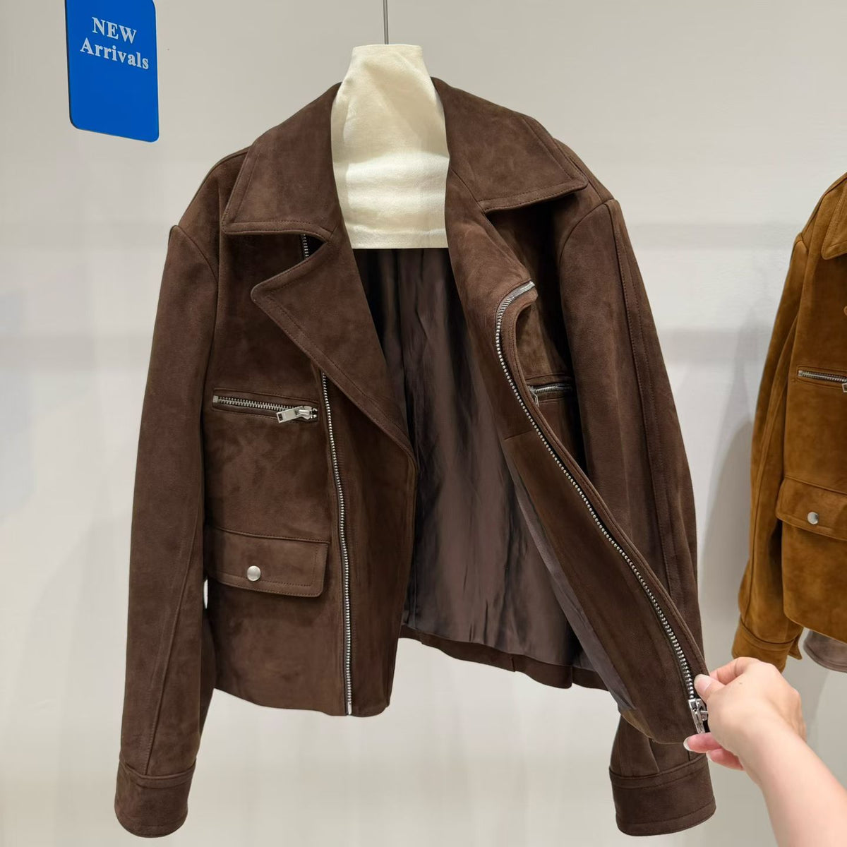 Suede jacket