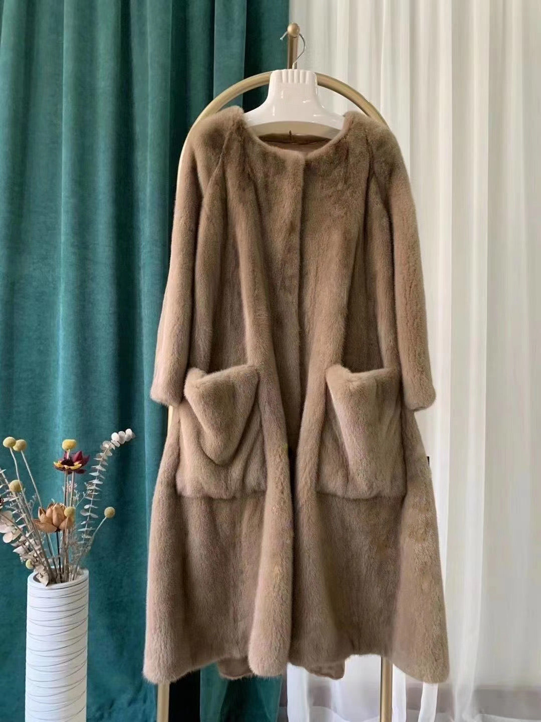 Danish mink fur coat