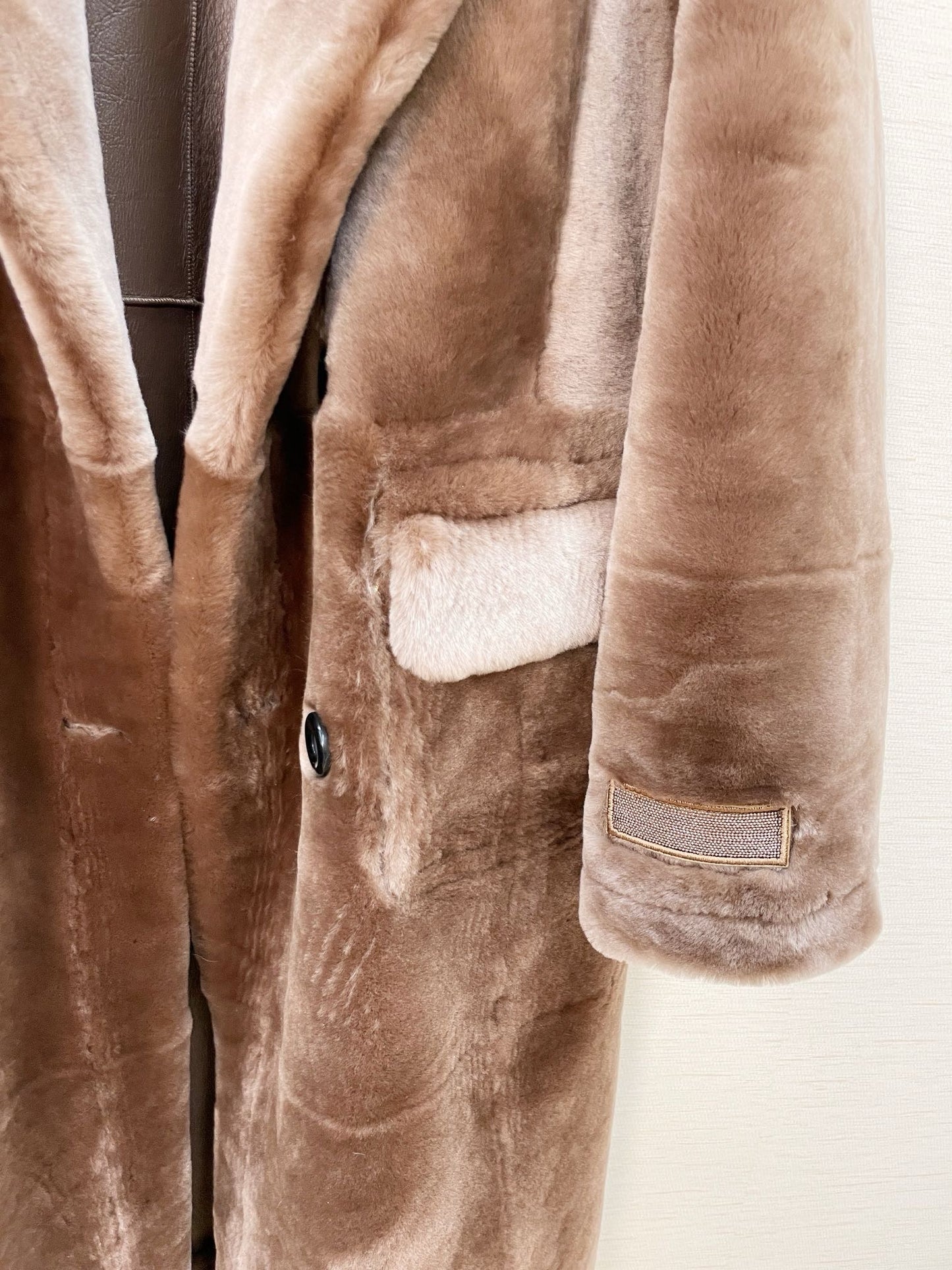 Sheepskin coat