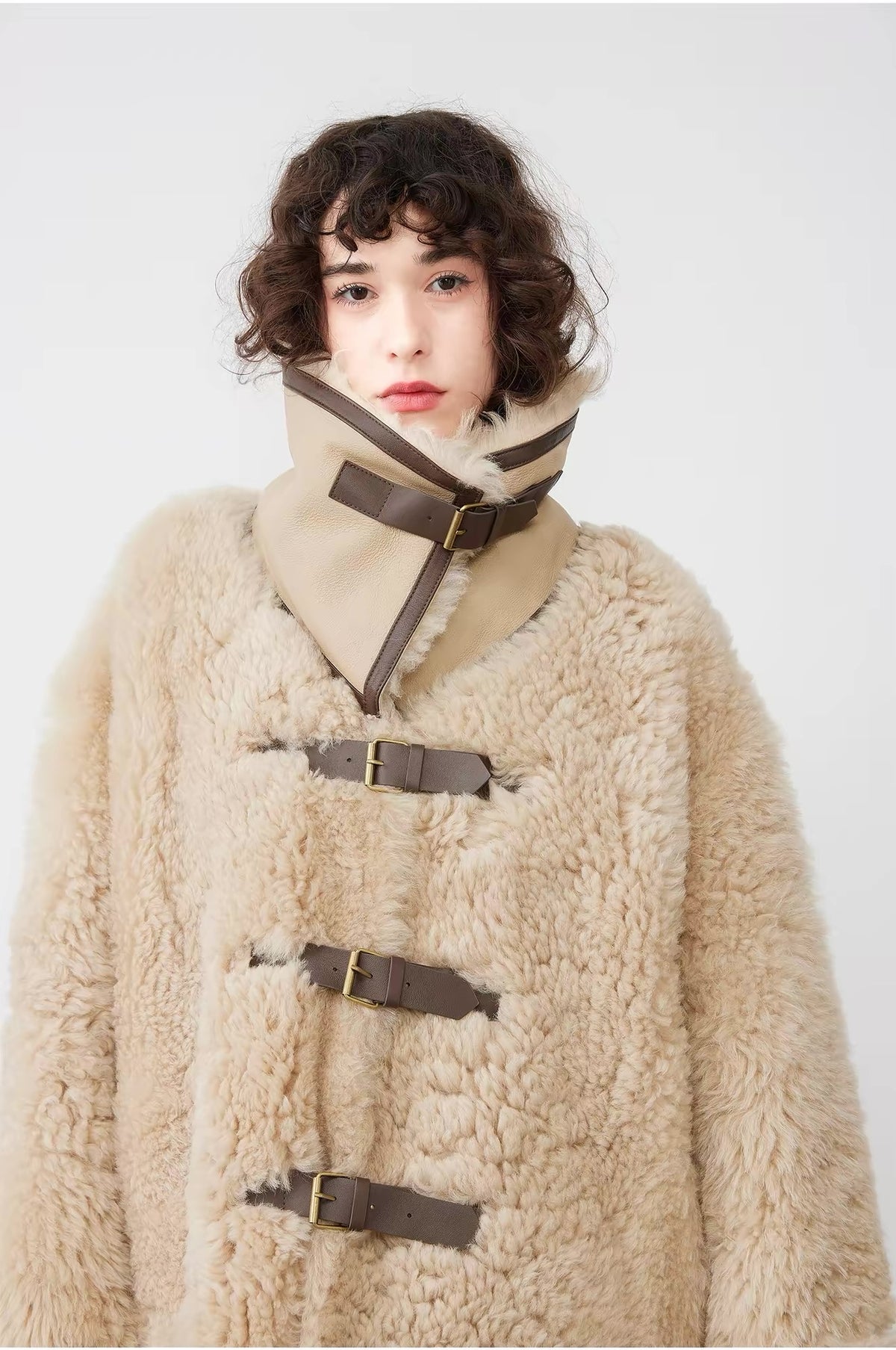 Sheepskin coat