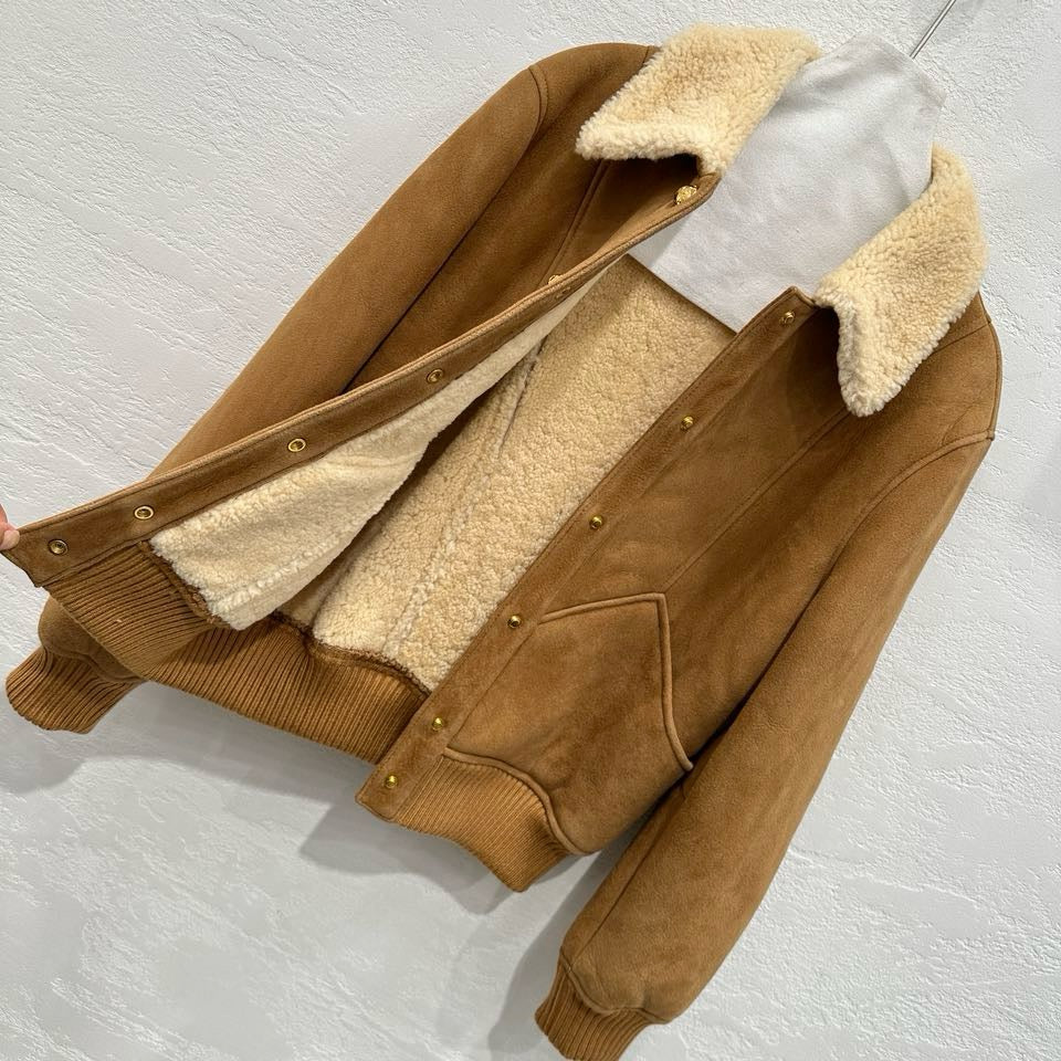 Sheepskin jacket