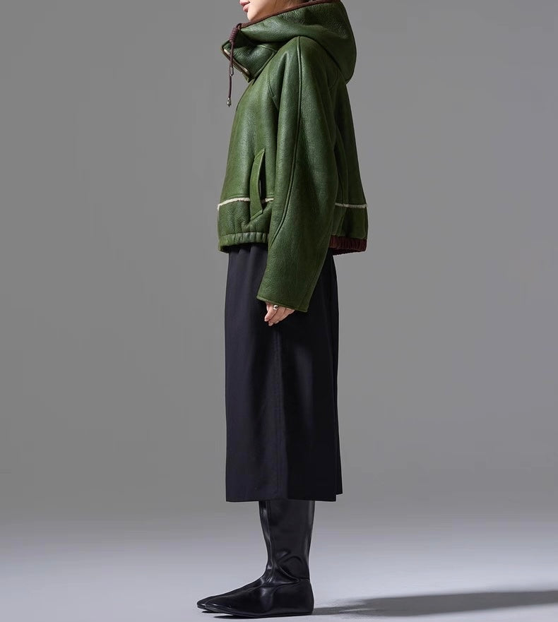 Sheepskin jacket