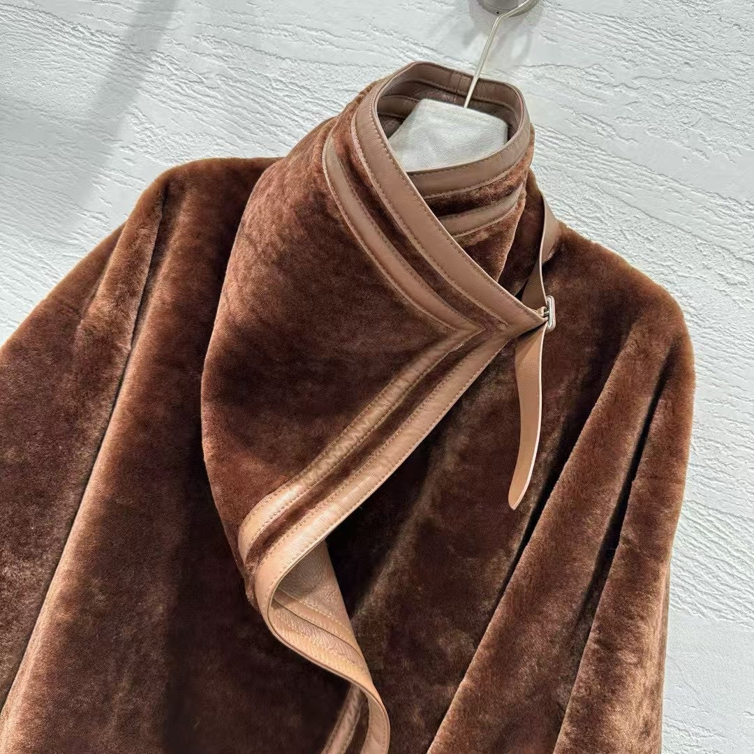 Sheepskin coat