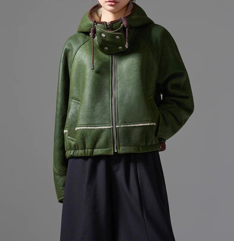 Sheepskin jacket