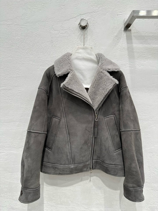 Sheepskin jacket