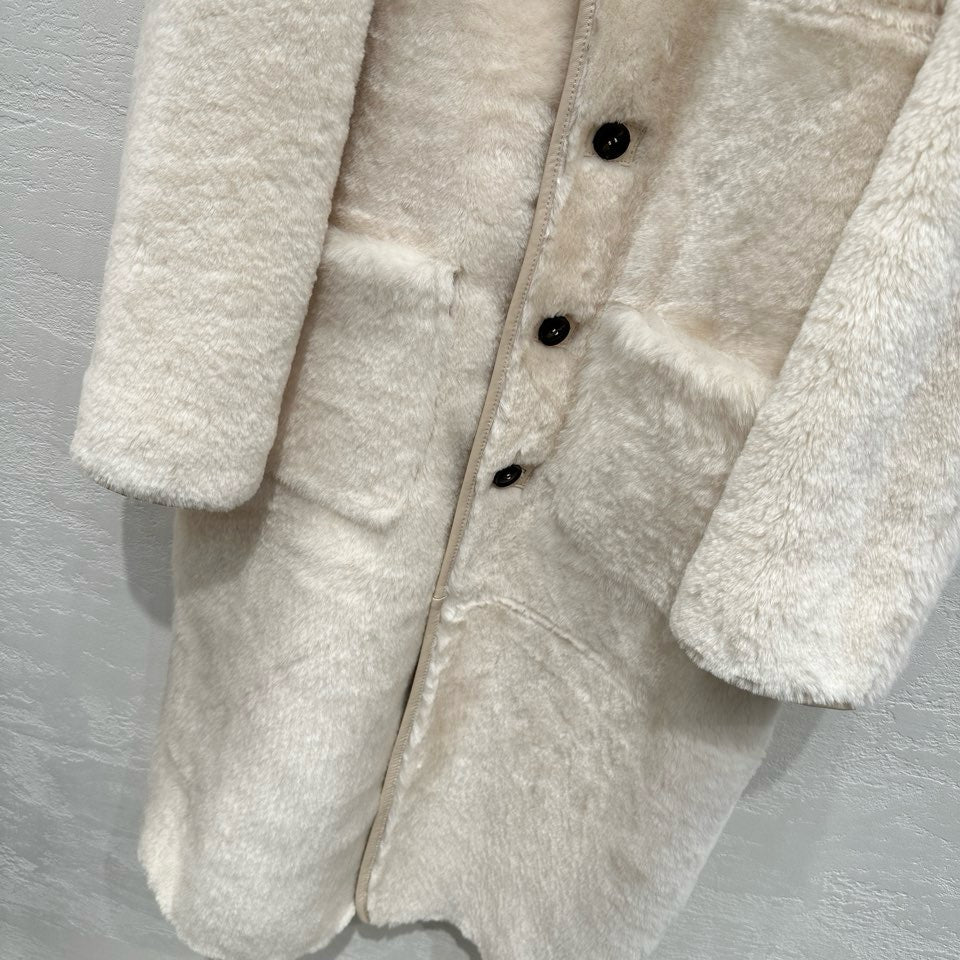 Sheepskin coat