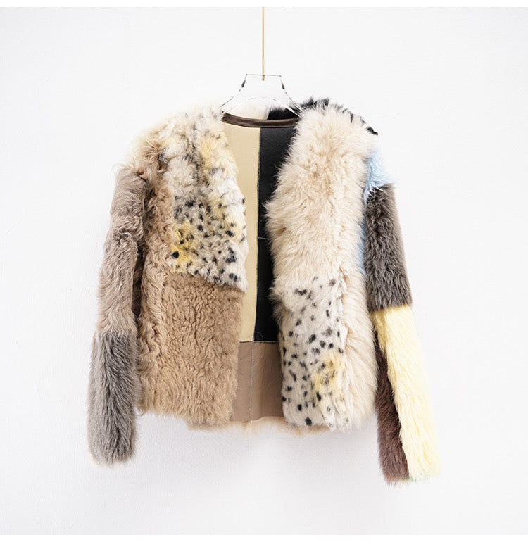 Sheepskin coat