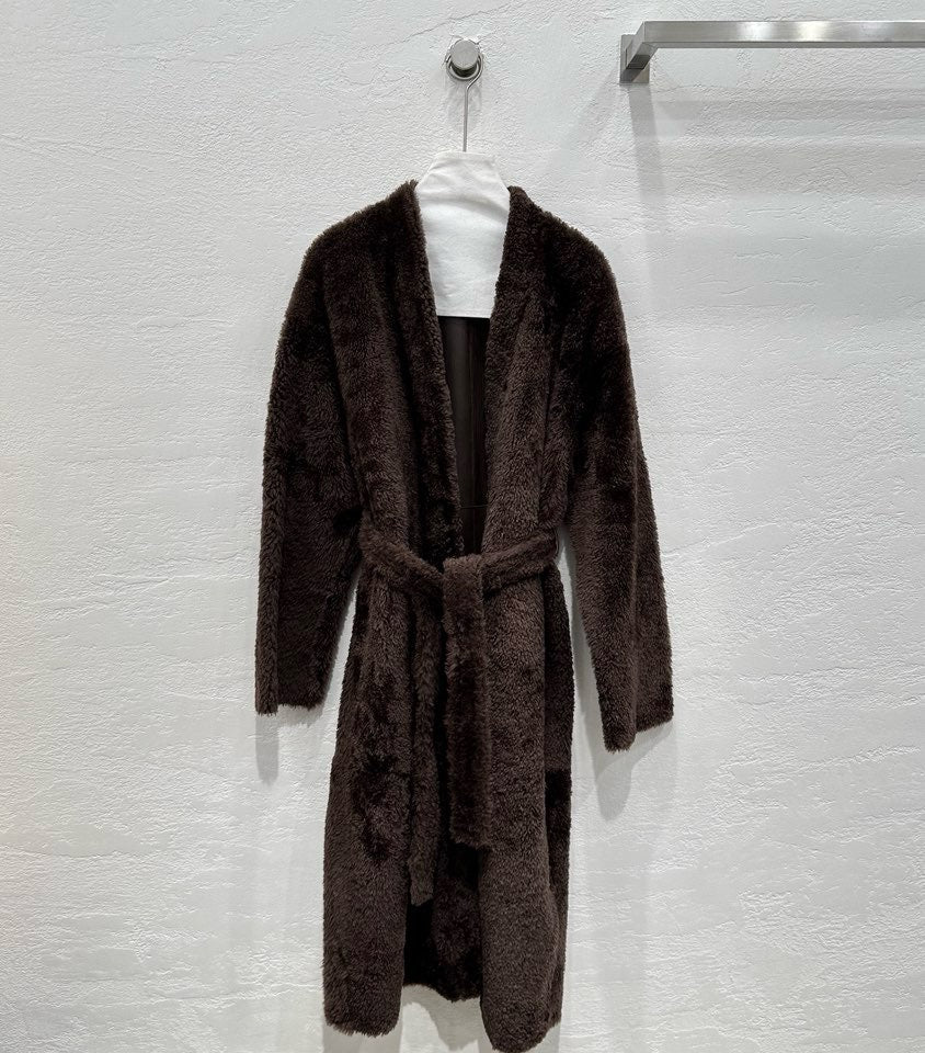 Sheepskin coat