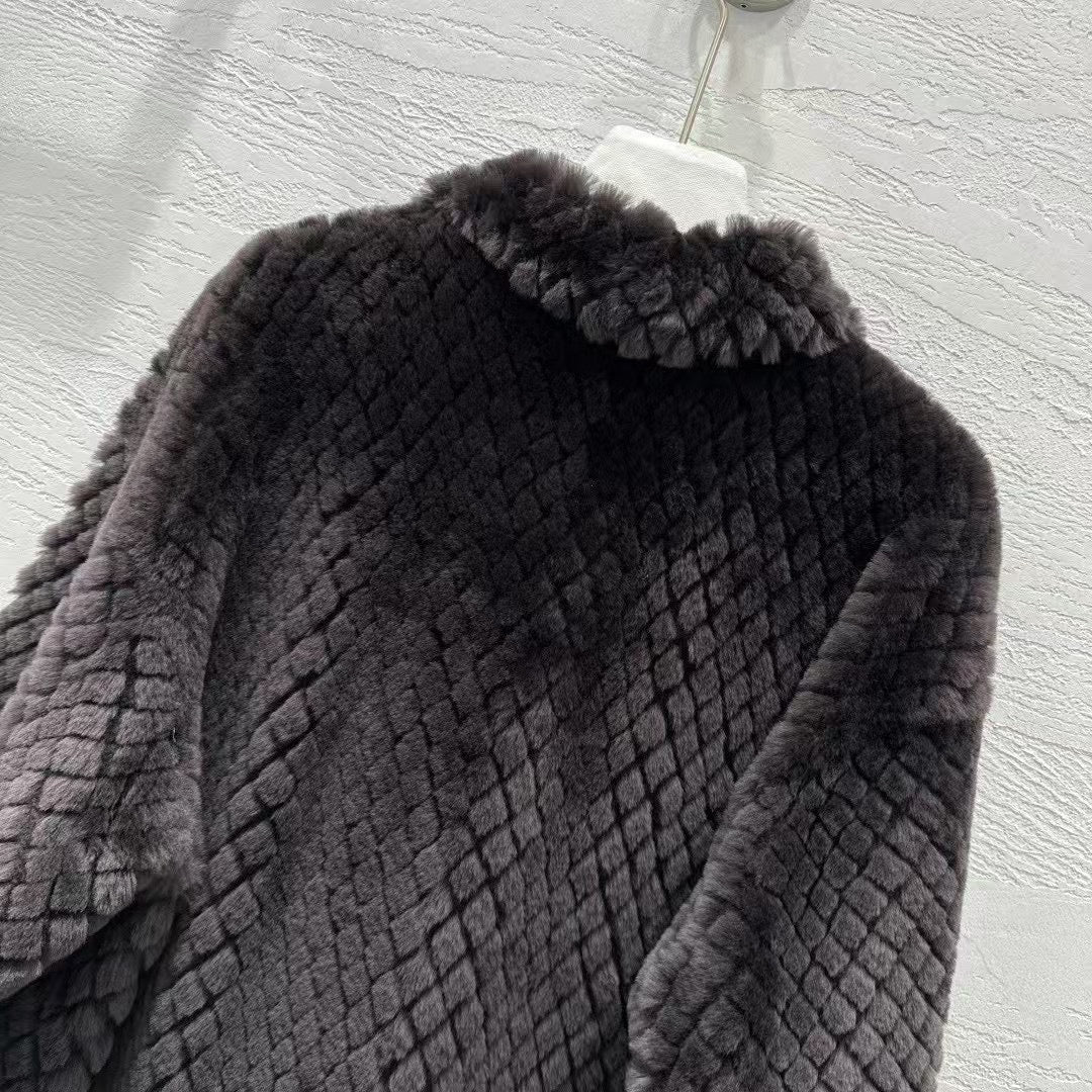 Sheepskin coat